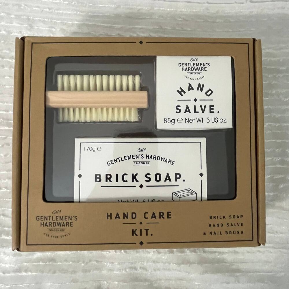 BNWT Gentlemen's Hardware Hand Care Kit